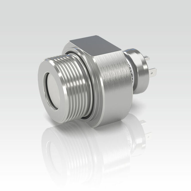 Stainless steel version: screw-in transmitter LMK 351