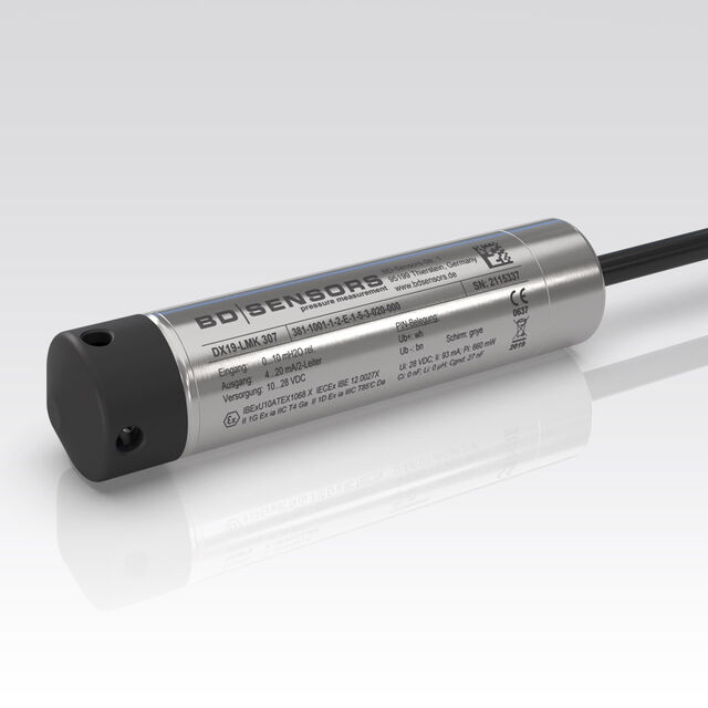level probe LMK 307 with protection cap