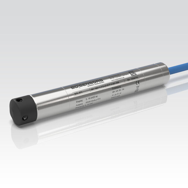 Level sensor DCL 571 with Modbus RTU