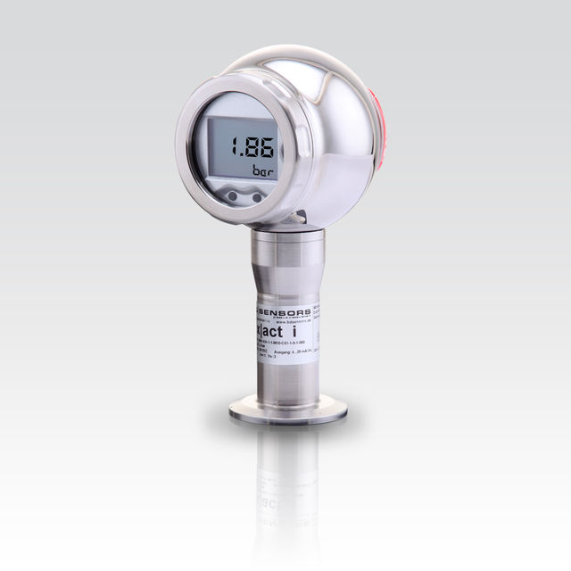 process pressure transmitter with bulb housing and LCD display