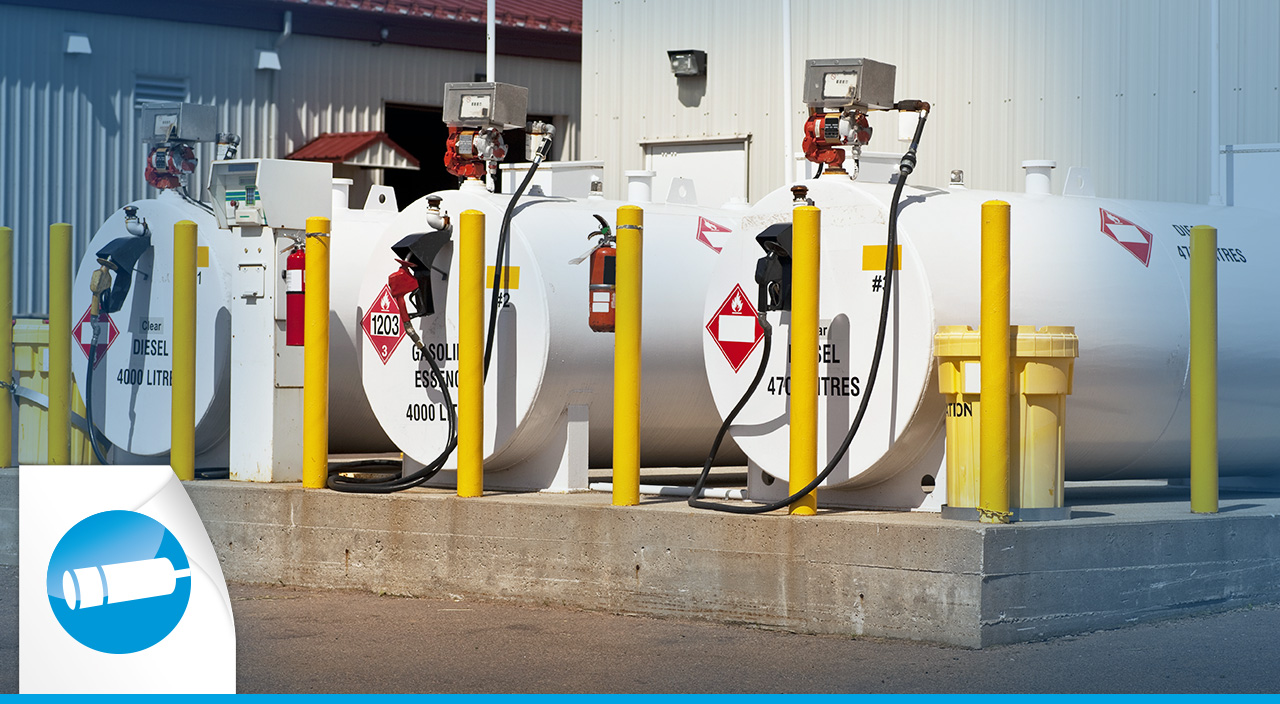 level monitoring diesel tank