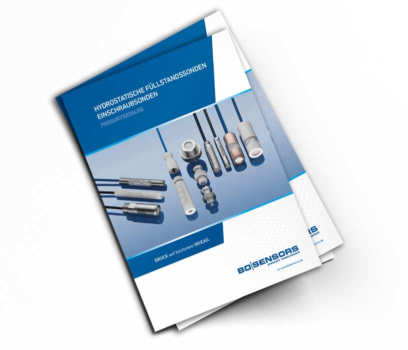 Produktkatalog Füllstandsmessung: Tauchsonden & Einschraubsonden