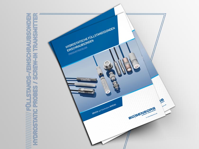 Brochure 'Hydrostatic Level Probes' Brochure 'Hydrostatic Level Probes'